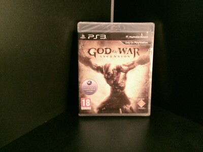 God of War Ascension PS3 NEW Sealed FULL Original UK Version