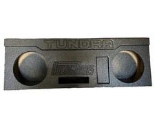 DUAL 10 VENTED SUBWOOFER BOX ENCLOSURE FOR TUNDRA Crew Max 07-22 Free Shipping
