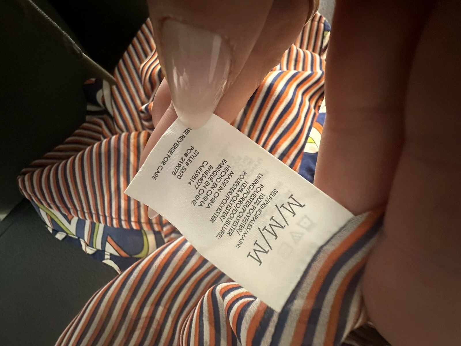 VALENTINO Abito camicia donna Cabi medio Amour cuori senza maniche bottoni davanti 5370 AR13