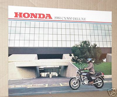1981 Honda Motorcycle All-Model Brochure – Original Factory Literature