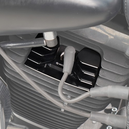 NICECNC Spark Plug Ddecorative Covers For Harley Dyna Switchback FLD 2012-2016 - Picture 7 of 17