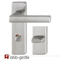 Hoppe TüRgriff Dallas Kurzschild Sertos® Edelstahl Matt Wc TüRdrüCker TüRklinke