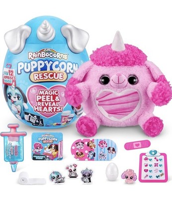 Rainbocorns Puppycorn Rescue Überraschungspudel Sammlerstück Plüsch über 12 Überraschungen