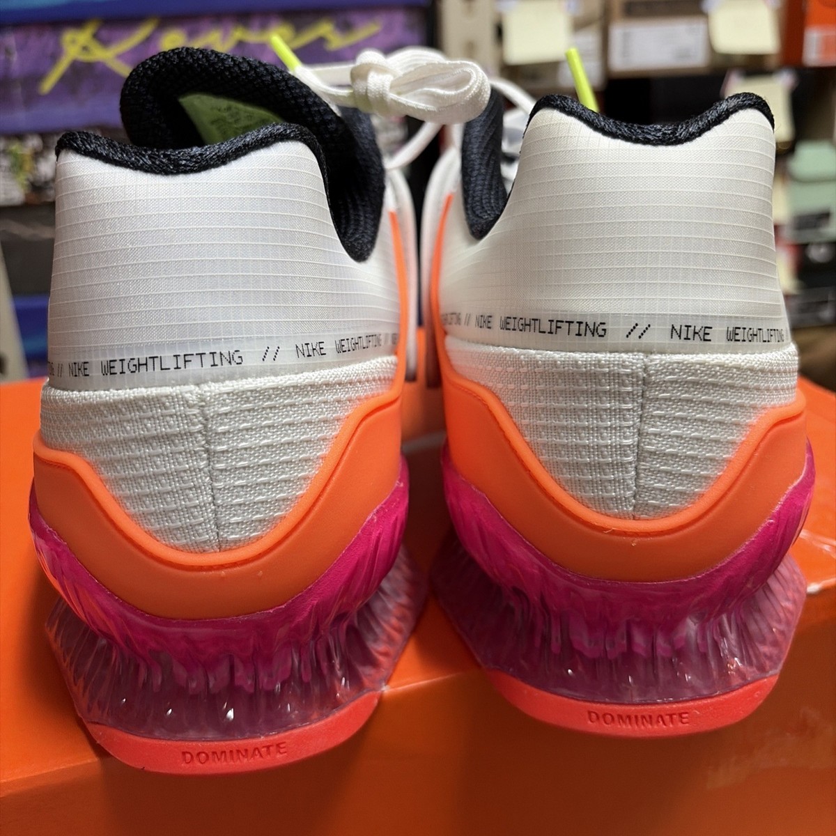 Nike Romaleos 4 SE DJ4487-121 Sz 14 Rawdacious Olympic