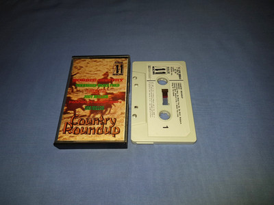 V/A COUNTRY ROUNDUP CASSETTE TAPE ALBUM