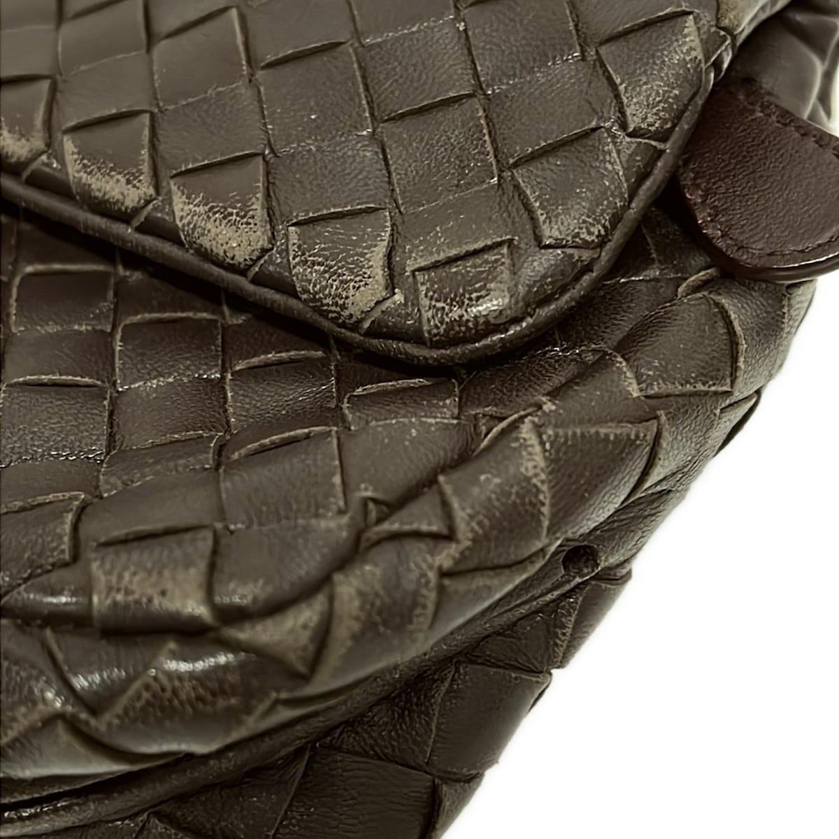 BOTTEGA VENETA Intrecciato - Dark Brown Leather B********* Shoulder Bag thumbnail 13