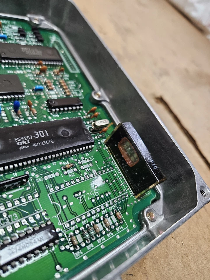 Módulo de computadora motor ECU 92-95 Honda Civic DX LX Del Sol MT 37820-P06-A02 FABRICANTE DE EQUIPOS ORIGINALES Foto 4 de 4