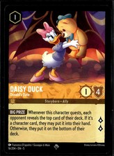 Daisy Duck 2024 Disney Lorcana Shimmering Skies Donald's Date Ally Storyborn