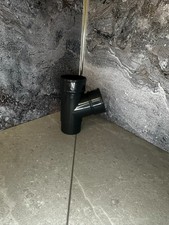 Round Downpipe Fittings 68mm White, Black, Brown, Anthracite Grey and Clay Brown