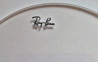 3 Pc. Ray-Ban BLACK Aviator Logo For Glasses High Quality UV DTF Raised Decal