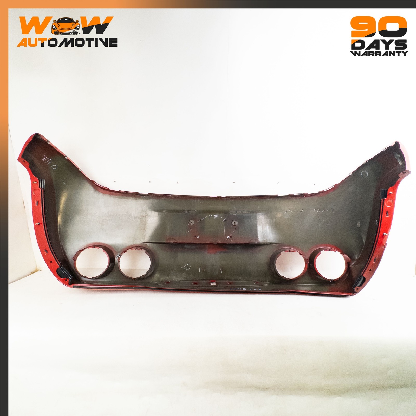 05-13 CHEVROLET CORVETTE C6 REAR BUMPER COVER PANEL ASSEMBLY RED 15895252 OEM