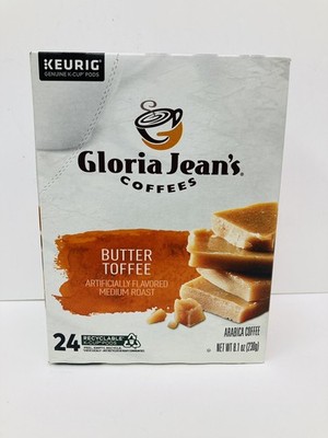 Gloria Jean s Coffee 24pods Butter Toffee EXP 6/27 