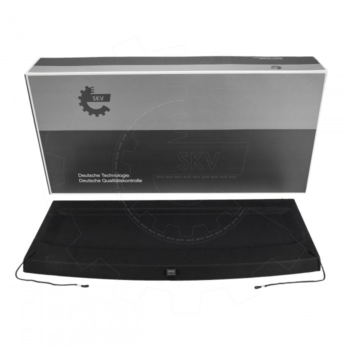 Plage arrière pour VW Polo 6R - Cache-bagages d'origine 6867769B noir