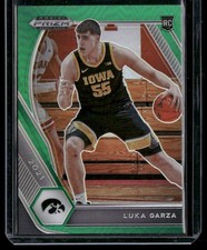 2021 Panini Prizm Draft Picks #51 Luka Garza Green
