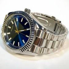 69015 Invicta Mens Specialty Stainless Steel 40mm Blue Dial 30m Bracelet Watch