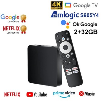 S095Y4 GOOGL TV SMART TV CHROMECAST  2G RAM 32G ROM WiFi VOICE 4K ULTRA HD