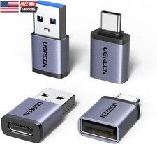 USB to USB C Adapter  USB C to USB Adapter Combo 4-pack, 10gbps Type C Usbc