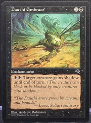 Dauthi Embrace - Tempest #120 Magic: The Gathering