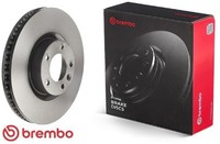 2X Bremsscheibe Brembo 09.C549.11 2 Bremsscheiben Vorderachse Vorne