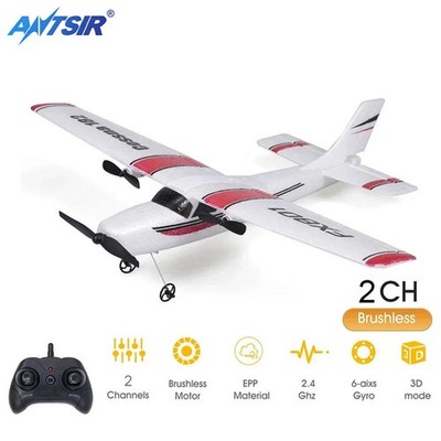 FX801 2.4G 2CH RC Flugzeug EPP Schaumstoff RTF Fernbedienung Fixed Wing Glider