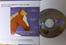 Pouliche qui voulait manger de l'herbe bleue (La) livre + cdrom de jeux et 