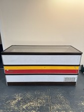 GLASS LID COMMERCIAL DISPLAY CHEST FREEZER IN GOOD WORKING