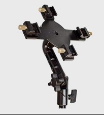 Studio Lighting Quad Shoe Mount Flash Bracket Holder By Flashpoint