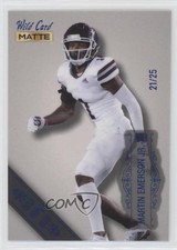 2022 Wild Card MATTE Silver 5 Stripe 21/25 Martin Emerson Jr #MB-82 z6b