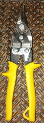 Wiss M3X Straight Cut Tin Snips Yellow 10''