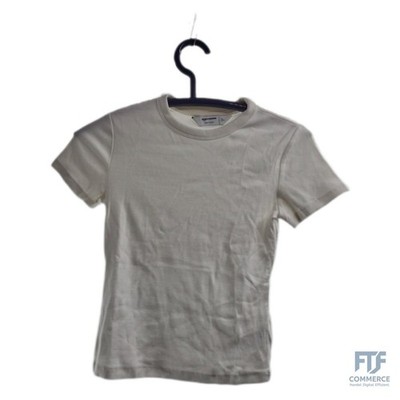 Amazon Essentials Damen (Demis Favorit) Slim-Fit-T-Shirt Elastischer Rippstrick