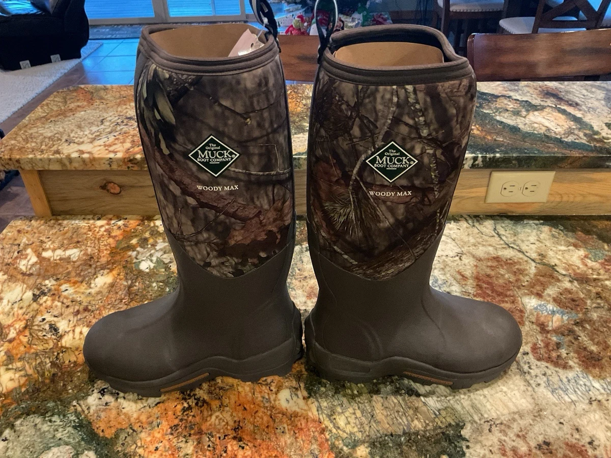 The Original Muck Boots Waterproof Insulated Mossy Oak Hunting Boots, M-8/W-9 Men main image 2