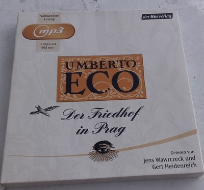 Der Friedhof in Prag - 2 mp3-CD - Umberto Eco | Zustand sehr gut