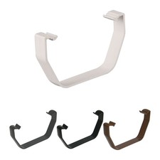 Square UPVC Gutter FloPlast Rainwater PVC Squareline Guttering Drainage
