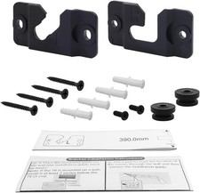 1 Pair of Black Wall Mount Bracket AH96-03064A for 'Black' " or "Black