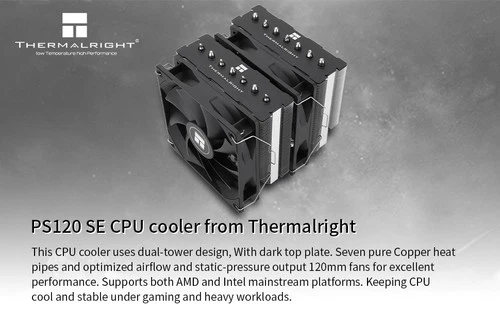 Thermalright Phantom Spirit 120 SE ARGB CPU Air Cooler Dual 120mm Fans