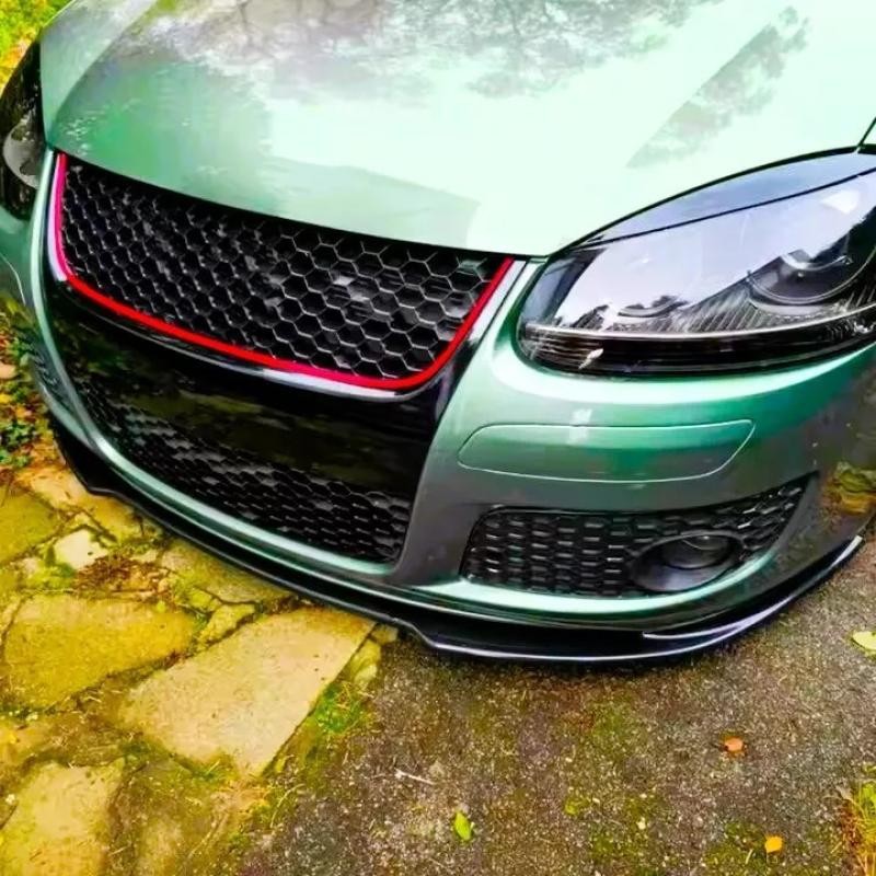 For 2003-2008 VW Golf MK5 GTI GT TDI Black Front Splitter Spoiler Lip Body Kit