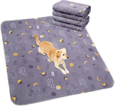 Washable Pee Pads for Dogs, Reusable, Puppy Pad, Waterproof, Training, Non-Slip