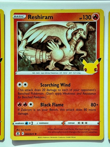 Pokemon Celebrations Singles  25th Anniversary - You Pick - NM/LP - Free Ship 3+ - 第 21/36 張圖片