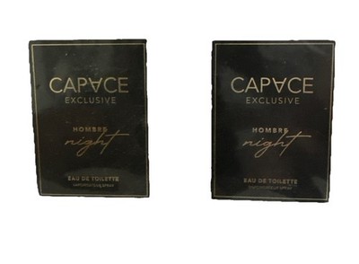 CAPACE Exclusive: Hombre Night Eau de Toilette 100 ml Herren Parfüm 2st