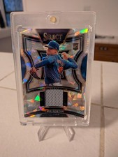 2025 Panini Select - Selective Swatches Cade Horton #SS-CH Ice Prizm (MEM, RC)