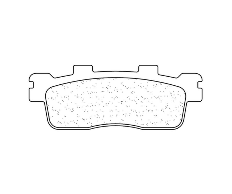 Plaquettes de frein CL BRAKES 3094MSC en métal fritté pour Maxi Scooter