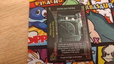Aliens vs Predator AvP CCG TCG: Sentry Gun Control