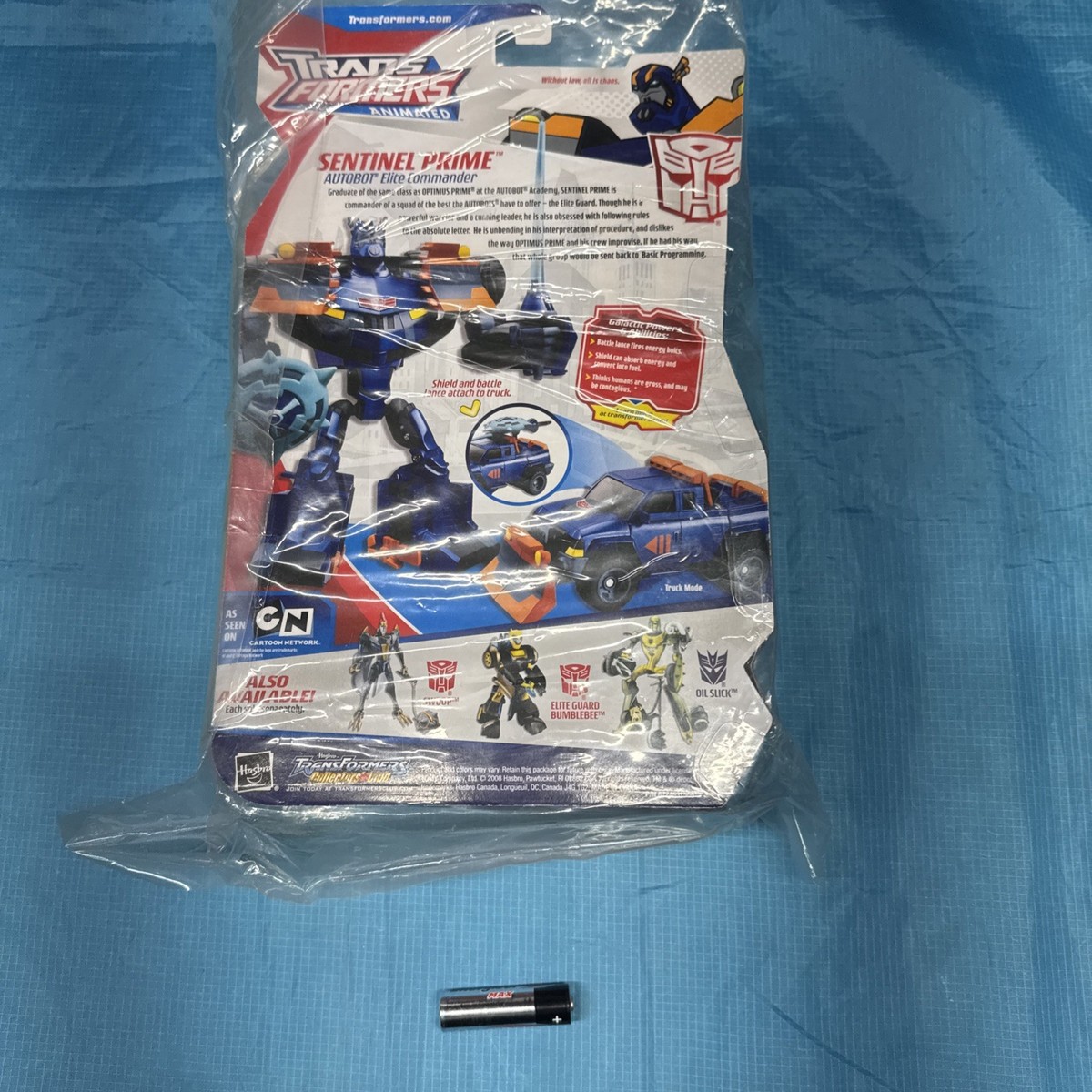 Hasbro Transformers Animated Deluxe Sentinel Prime Action Figure