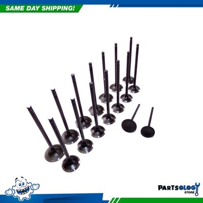 DNJ VK16710 Exhaust Intake Valve Kit for 99-12 Saab Subaru H4 2.2L 2.5L SOHC 16V