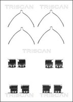 ZubehöRsatz Scheibenbremsbelag Triscan 8105 131630 FüR Toyota Avensis Corolla