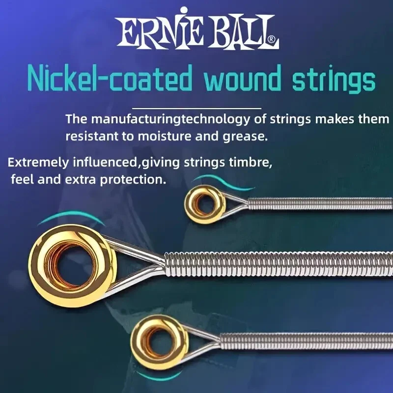 Ernie Ball Regular Slinky Nickel Wound Electric Guitar Strings 10-46Gauge-12Sets - Image 3 of 3