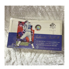 Upper Deck 2000 SP Authentic Football NFL Sealed Hobby Box 24 Packs