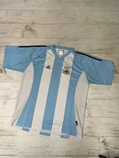 Adidas Argentina 2002 2004 Home Football Shirt Soccer Jersey Men Size XL Blue