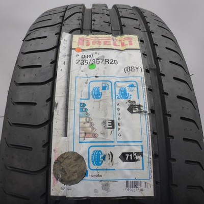 235 35 20 1x PIRELLI 235/35 ZR20 88Y P Zero Sommerreifen 2021 VOLL
