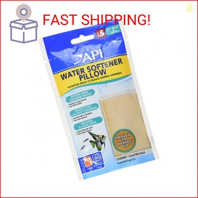 API WATER SOFTENER PILLOW Aquarium Canister Filter Filtration Pouch 1-Count Bag